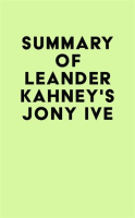 Summary_of_Leander_Kahney_s_Jony_Ive