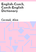 English-Czech__Czech-English_dictionary