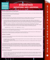 Statistics_Equations_And_Answers
