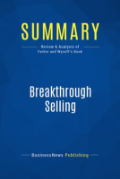 Summary__Breakthrough_Selling